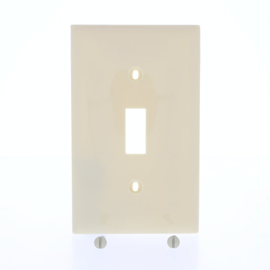 Mulberry 734071 Ivory 1-Gang Thermoplastic Unbreakable Standard Wallplate Cover