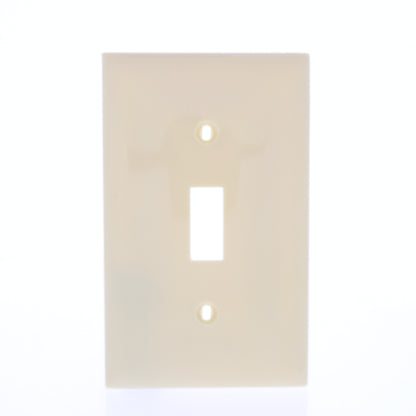 Mulberry 734071 Ivory 1-Gang Thermoplastic Unbreakable Standard Wallplate Cover