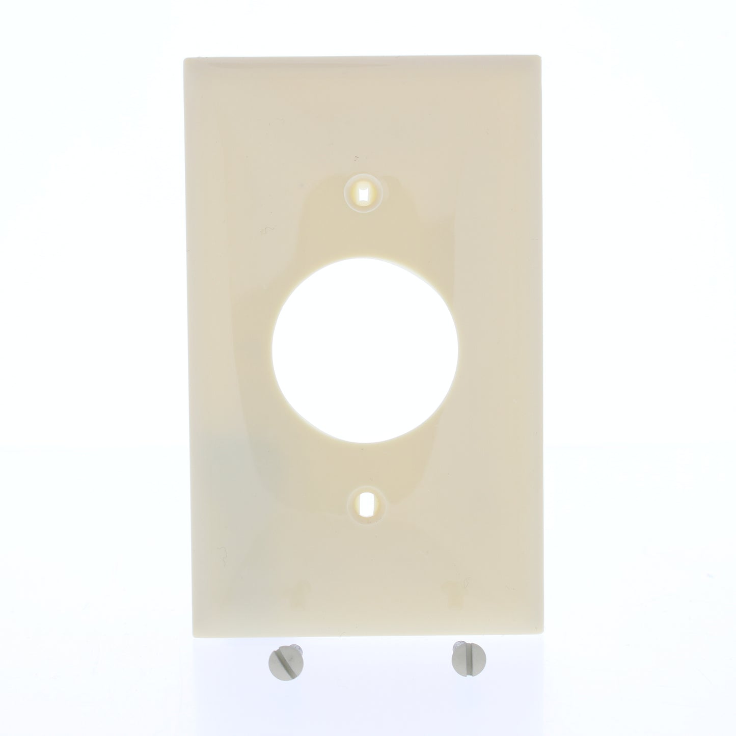 Mulberry 734091 Ivory 1-Gang Thermoplastic Unbreakable Standard Wallplate Cover