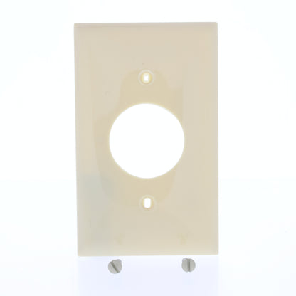 Mulberry 734091 Ivory 1-Gang Thermoplastic Unbreakable Standard Wallplate Cover
