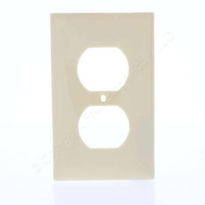 Mulberry 734101 Ivory 1-Gang Thermoplastic Unbreakable Standard Wallplate Cover