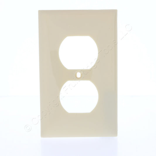 Mulberry 734101 Ivory 1-Gang Thermoplastic Unbreakable Standard Wallplate Cover