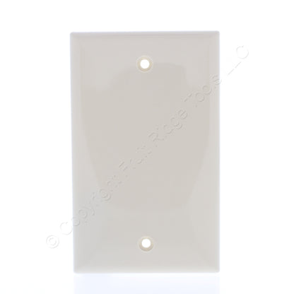 Mulberry 734151 Ivory 2-Gang Thermoplastic Unbreakable Standard Wallplate Cover