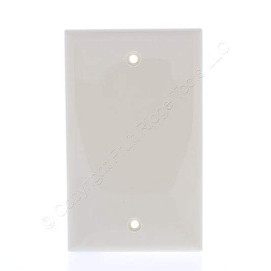 Mulberry 734151 Ivory 2-Gang Thermoplastic Unbreakable Standard Wallplate Cover