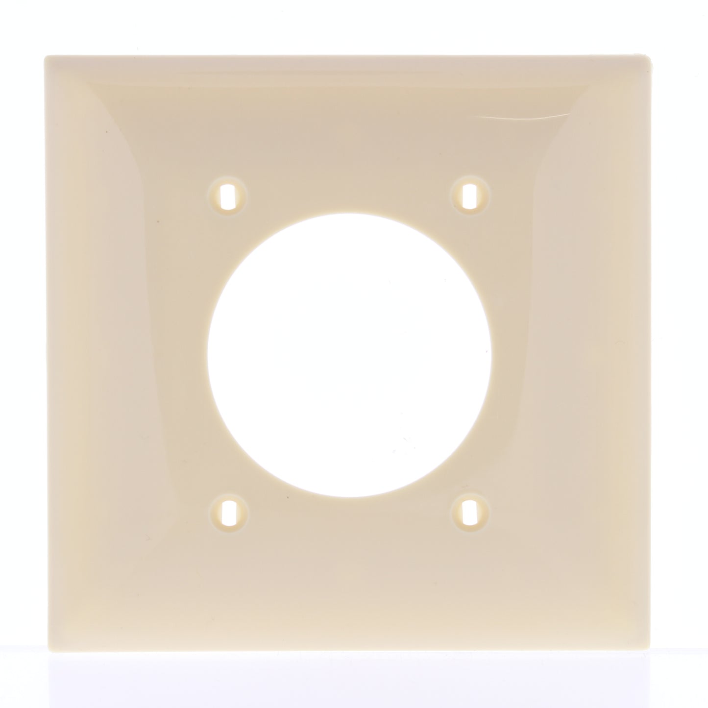 Mulberry 734227 Ivory 2-Gang Thermoplastic Unbreakable Standard Wallplate Cover