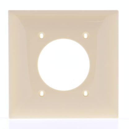 Mulberry 734227 Ivory 2-Gang Thermoplastic Unbreakable Standard Wallplate Cover