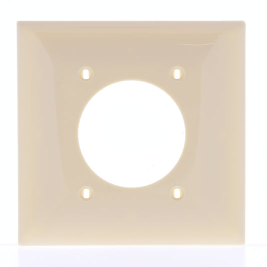 Mulberry 734227 Ivory 2-Gang Thermoplastic Unbreakable Standard Wallplate Cover