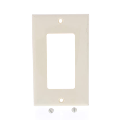 Mulberry 734401 Ivory 1-Gang Thermoplastic Unbreakable Standard Wallplate Cover