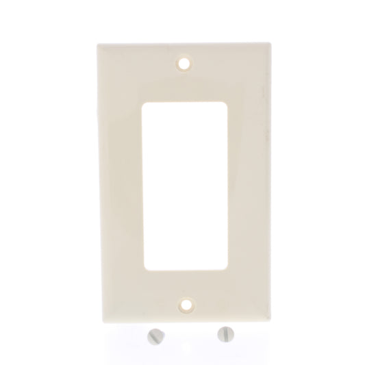 Mulberry 734401 Ivory 1-Gang Thermoplastic Unbreakable Standard Wallplate Cover