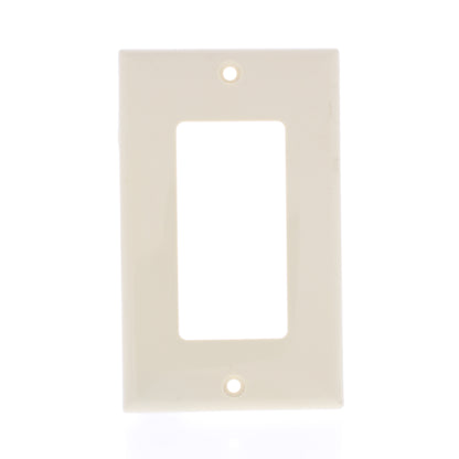 Mulberry 734401 Ivory 1-Gang Thermoplastic Unbreakable Standard Wallplate Cover