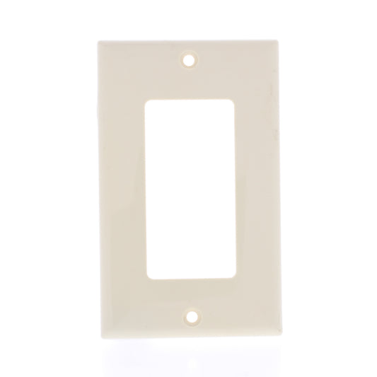 Mulberry 734401 Ivory 1-Gang Thermoplastic Unbreakable Standard Wallplate Cover