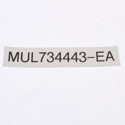 Mulberry 734443 Ivory 3-Gang Thermoplastic Unbreakable Standard Wallplate Cover