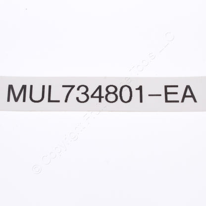 Mulberry 734801 Ivory 1-Gang Unbreakable Nylon Maxi (Mid-Size) Wallplate Cover