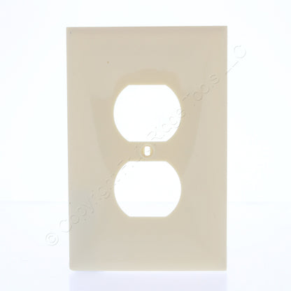 Mulberry 734801 Ivory 1-Gang Unbreakable Nylon Maxi (Mid-Size) Wallplate Cover
