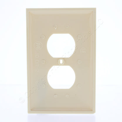 Mulberry 734801 Ivory 1-Gang Unbreakable Nylon Maxi (Mid-Size) Wallplate Cover
