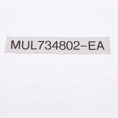 Mulberry 734802 Ivory 2-Gang Thermoplastic Unbreakable Standard Wallplate Cover