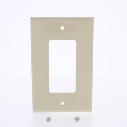 Mulberry 734834 Ivory 1-Gang Decorator GFCI Unbreakable Midi Wallplate Cover