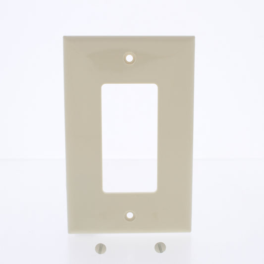 Mulberry 734834 Ivory 1-Gang Decorator GFCI Unbreakable Midi Wallplate Cover