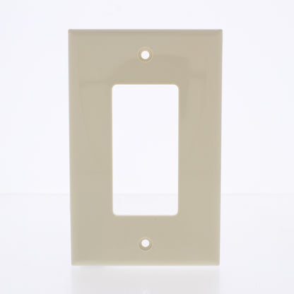Mulberry 734834 Ivory 1-Gang Decorator GFCI Unbreakable Midi Wallplate Cover