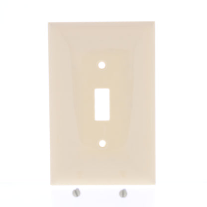 Mulberry 734871 Ivory 1-Gang Unbreakable Nylon Maxi (Mid-Size) Wallplate Cover