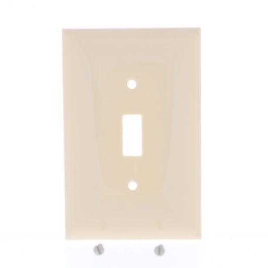 Mulberry 734871 Ivory 1-Gang Unbreakable Nylon Maxi (Mid-Size) Wallplate Cover