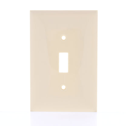Mulberry 734871 Ivory 1-Gang Unbreakable Nylon Maxi (Mid-Size) Wallplate Cover