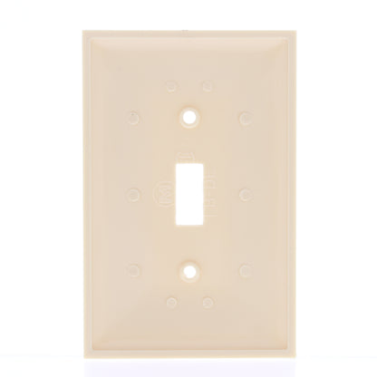 Mulberry 734871 Ivory 1-Gang Unbreakable Nylon Maxi (Mid-Size) Wallplate Cover