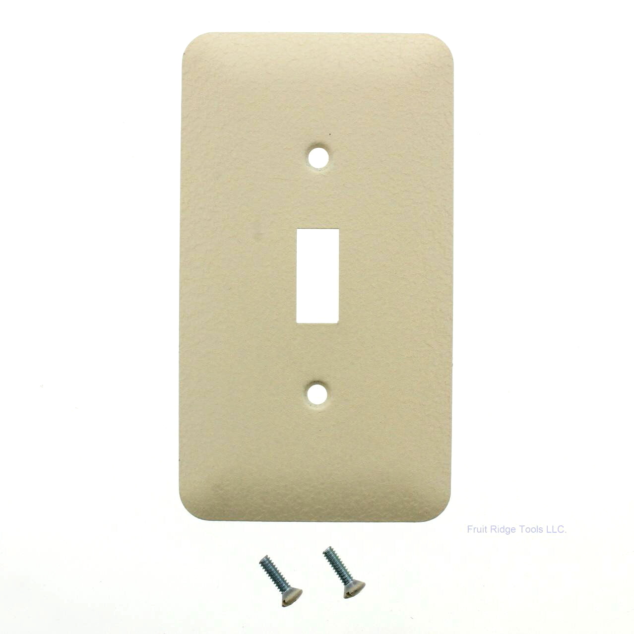 Mulberry 79071 Ivory 1-Gang Painted Metal Princess (Oversize) Wallplate Cover