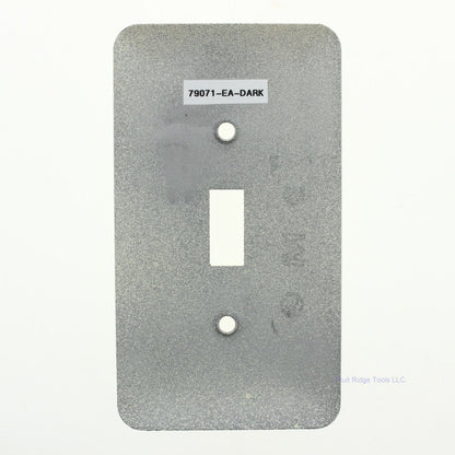 Mulberry 79071 Ivory 1-Gang Painted Metal Princess (Oversize) Wallplate Cover