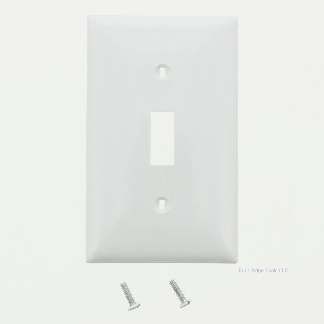 Mulberry 90071 White 1-Gang Thermoplastic Unbreakable Standard Wallplate Cover