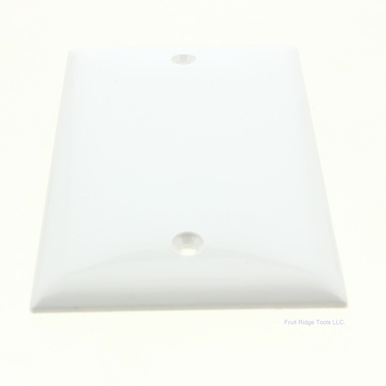 Mulberry 90151 White 1-Gang Thermoplastic Unbreakable Standard Wallplate Cover
