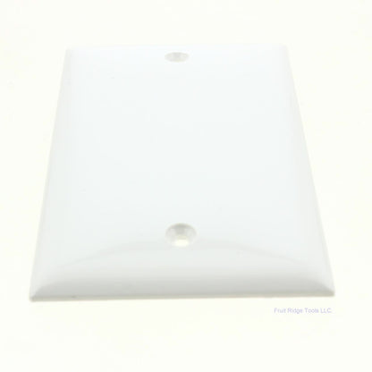 Mulberry 90151 White 1-Gang Thermoplastic Unbreakable Standard Wallplate Cover