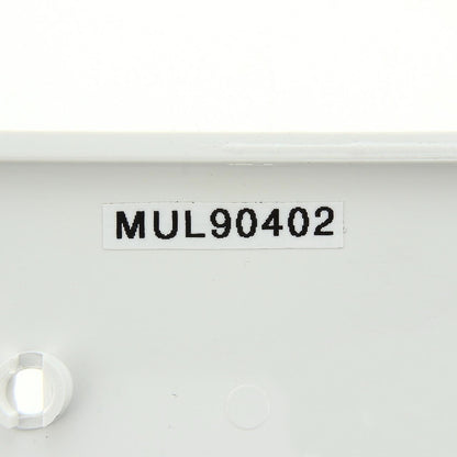 Mulberry 90402 White 2-Gang Thermoplastic Unbreakable Standard Wallplate Cover