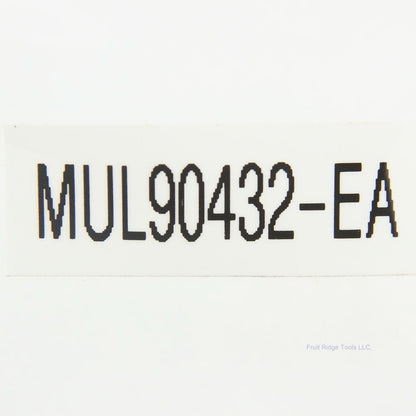 Mulberry 90432 White 2-Gang Thermoplastic Unbreakable Standard Wallplate Cover