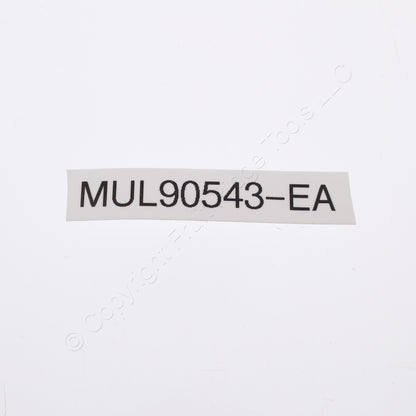 Mulberry 90543 White 3-Gang Thermoplastic Unbreakable Standard Wallplate Cover