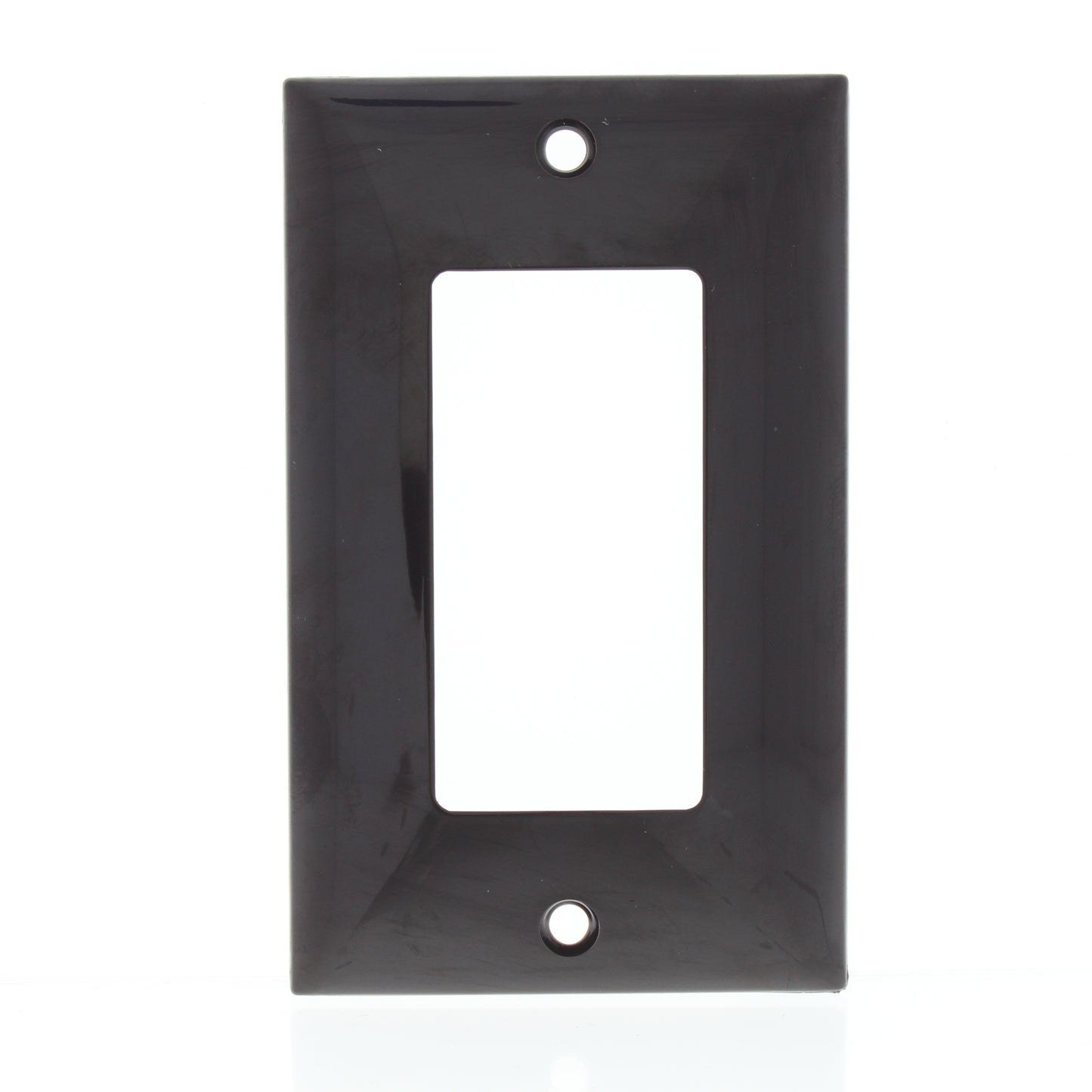 Mulberry 91401 Brown 1-Gang Thermoplastic Unbreakable Standard Wallplate Cover