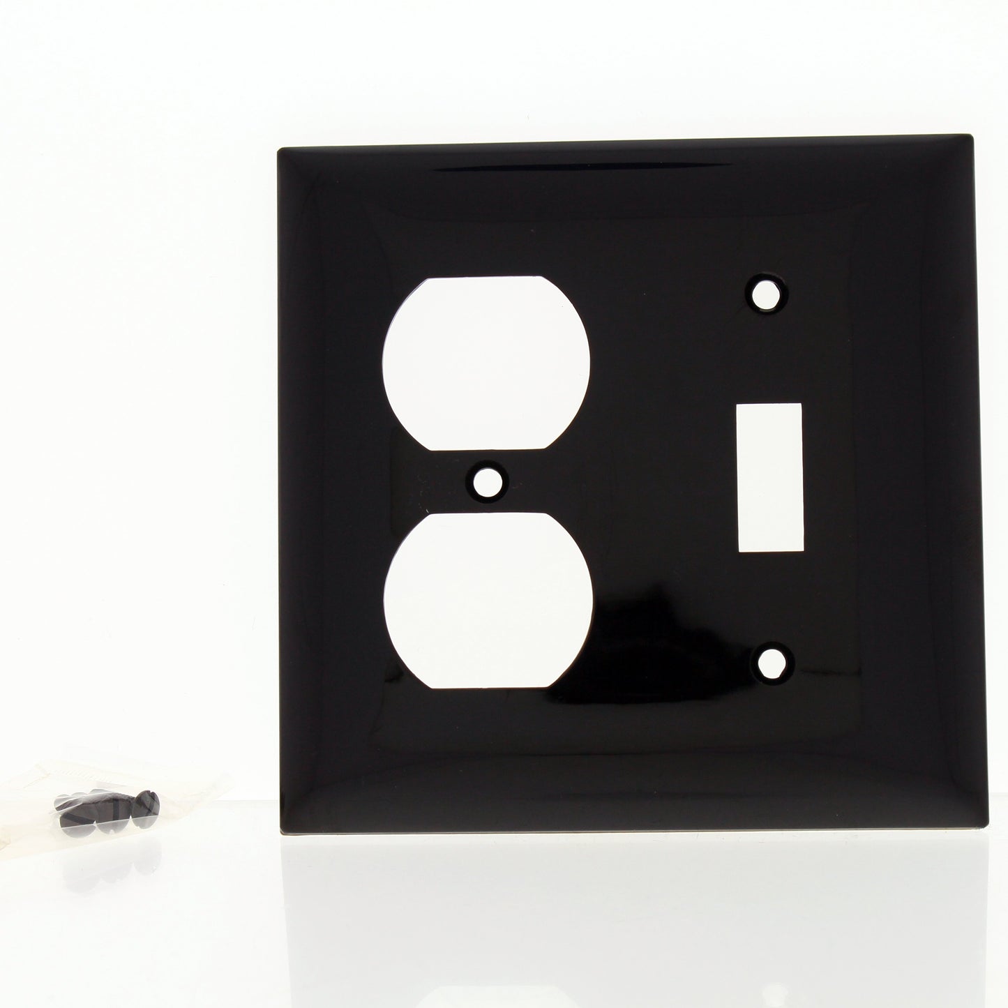 Mulberry 91532 Brown 2-Gang Thermoplastic Unbreakable Standard Wallplate Cover