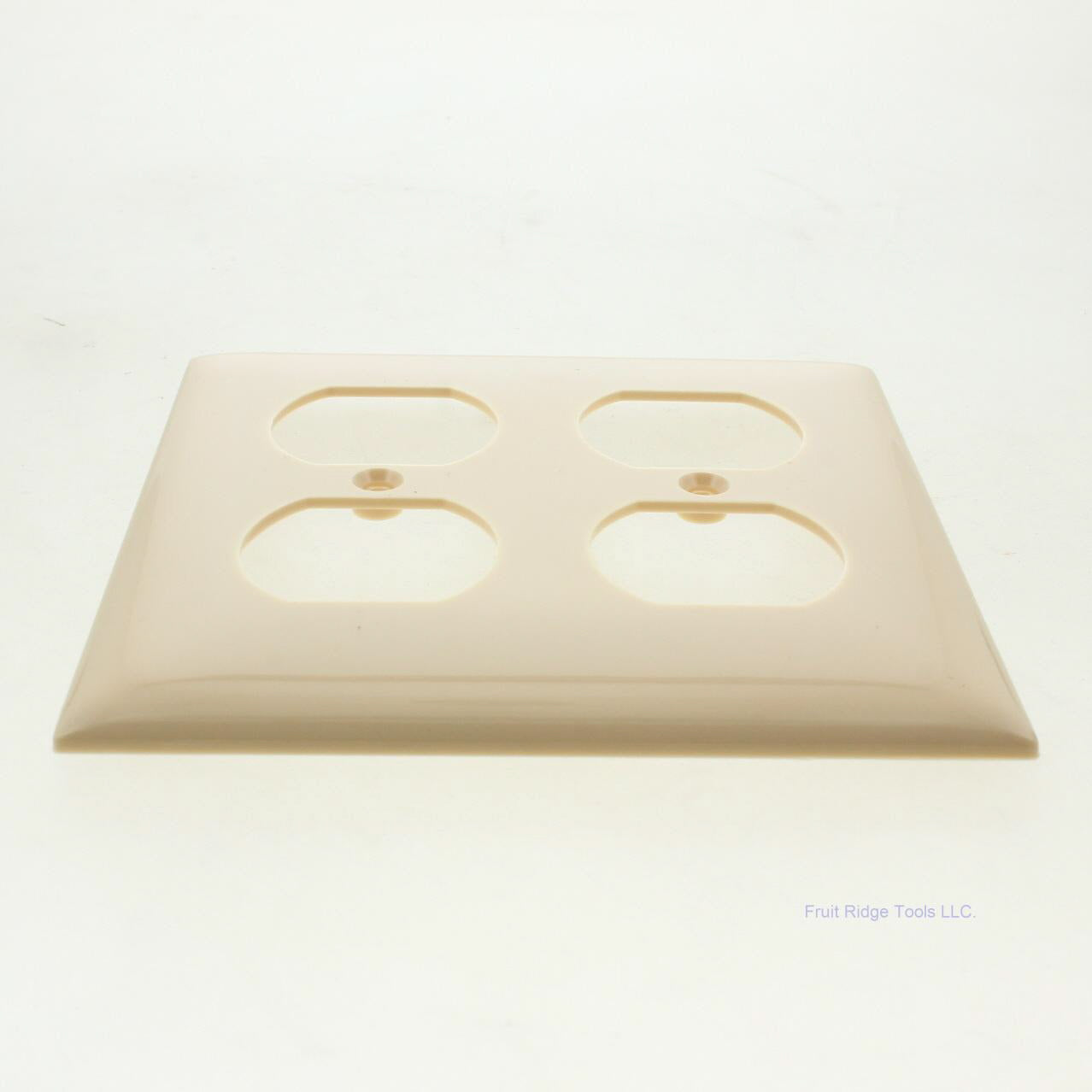 Mulberry 92102 Ivory 2-Gang Thermoplastic Unbreakable Standard Wallplate Cover