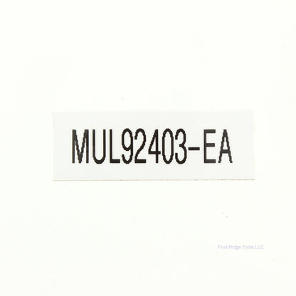 Mulberry 92403 Ivory 3-Gang Thermoplastic Unbreakable Standard Wallplate Cover