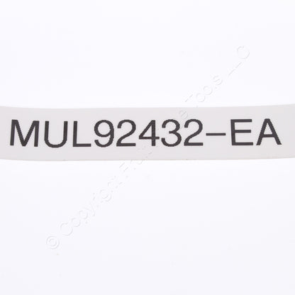 Mulberry 92432 Ivory 2-Gang Thermoplastic Unbreakable Standard Wallplate Cover