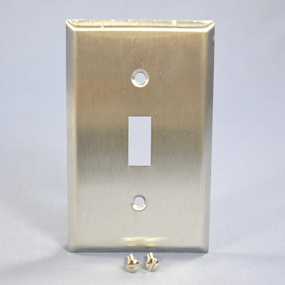 Mulberry Stainless Steel 1-Gang Toggle Switch Cover Wallplate Switchplate 97071
