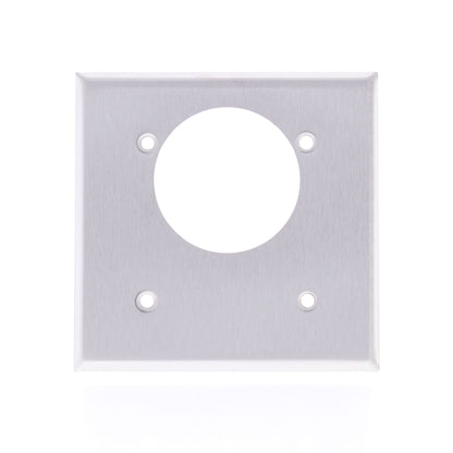 Mulberry Stainless Steel 2.1625" Receptacle Wallplate Range Dryer Outlet Cover