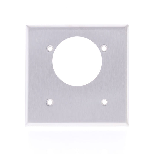 Mulberry Stainless Steel 2.1625" Receptacle Wallplate Range Dryer Outlet Cover