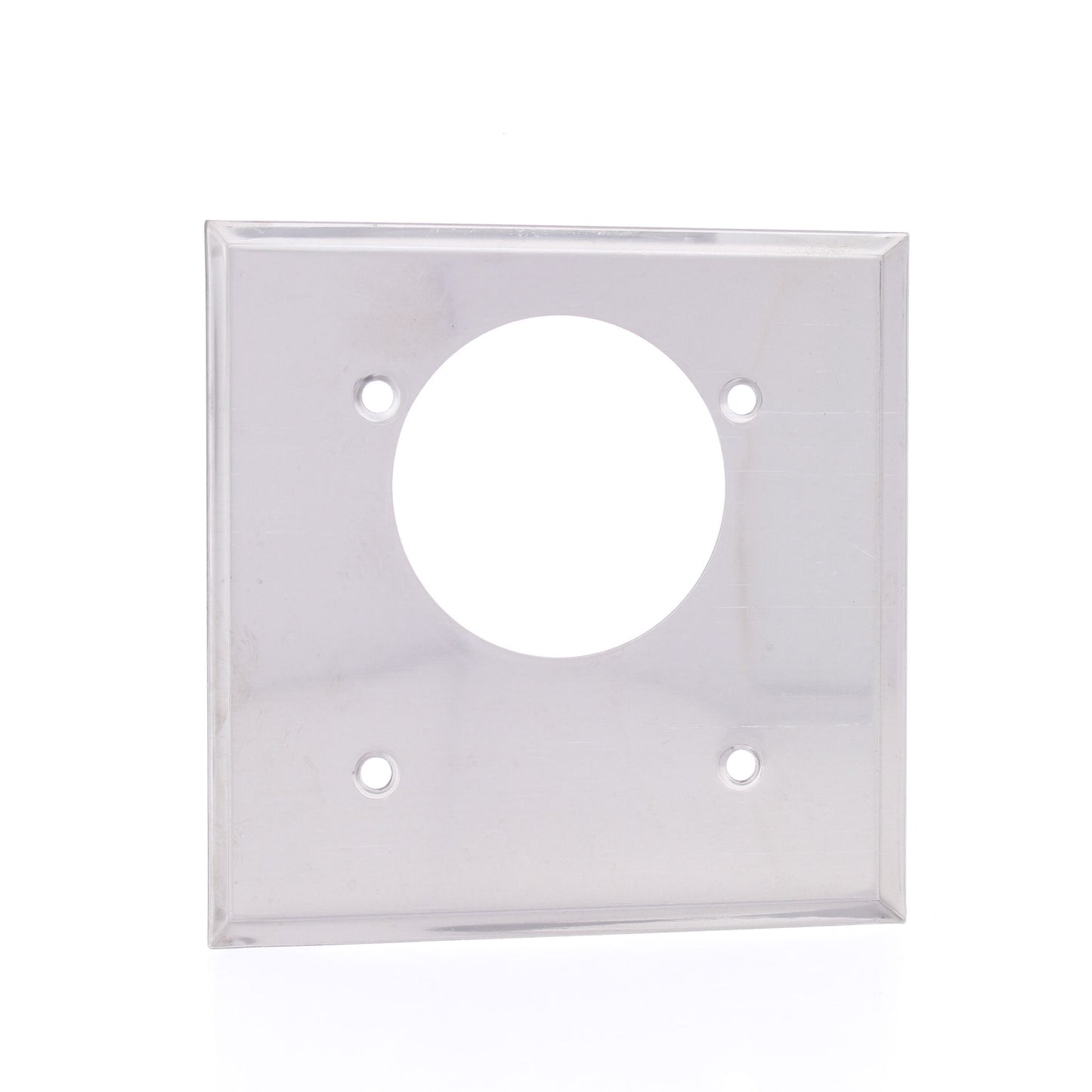 Mulberry Stainless Steel 2.1625" Receptacle Wallplate Range Dryer Outlet Cover