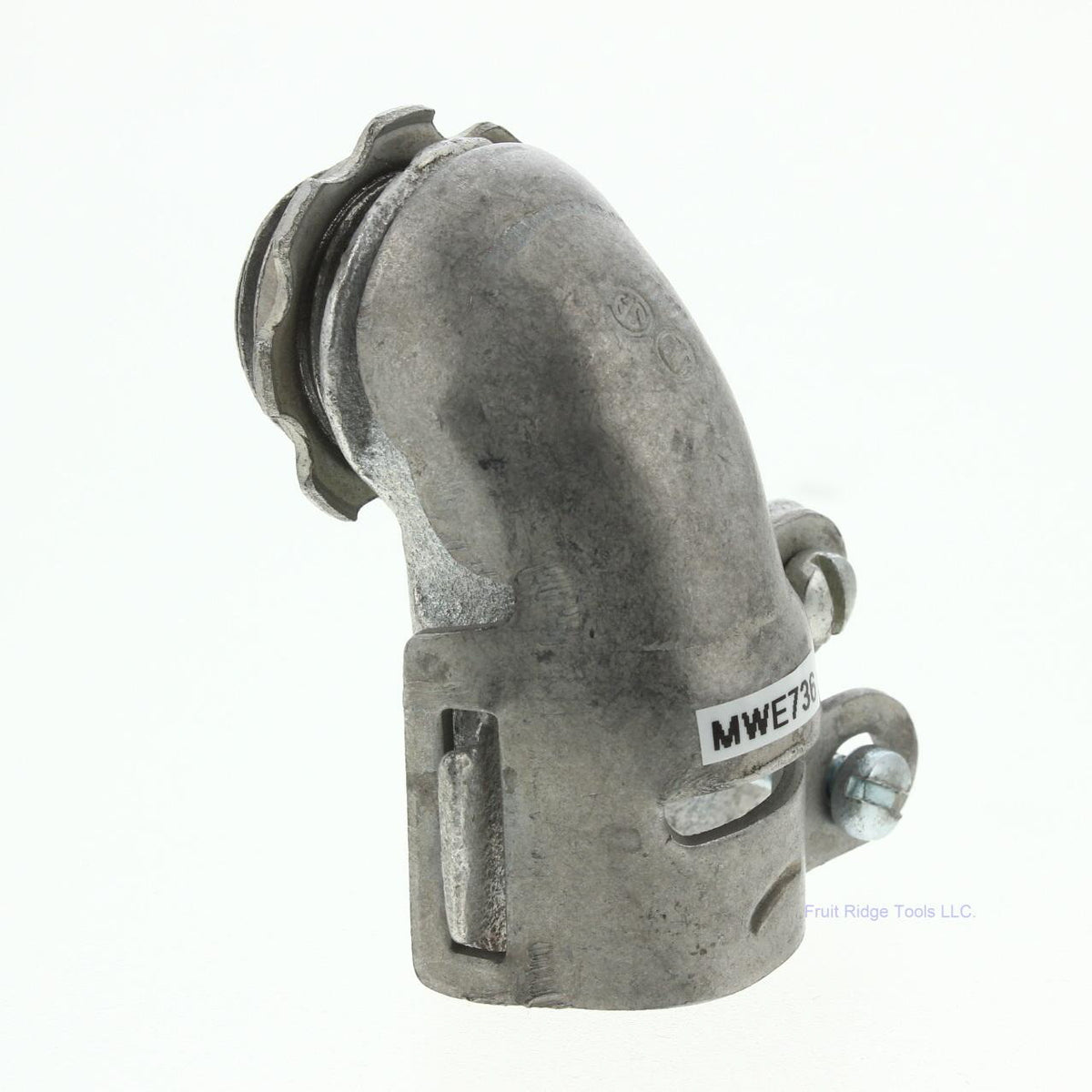 10 Midwest/Crouse Hinds 1/2" 90-Degree Non-Insulated AC/MC Connector Clamps 736