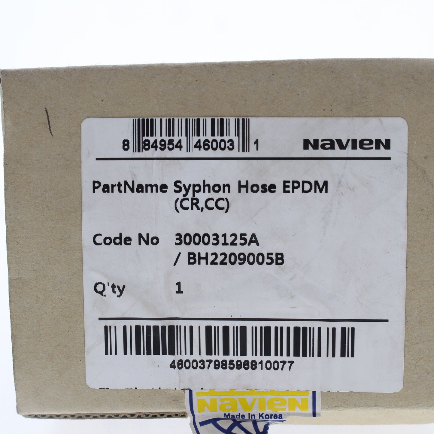 Navien EPDM Syphon Hose for Tankless Water Heaters NPE-180A NPE-210A NPE240A