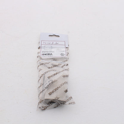Nora Lighting Straight Rail Conductive Connector Silver NRS90-P81S