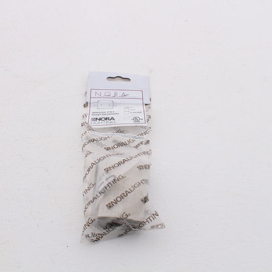 Nora Lighting Straight Rail Conductive Connector Silver NRS90-P81S