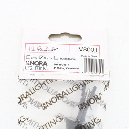 Nora Lighting NRS90-N14BZ Rail Track Connector