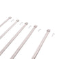 Nora Lighting NRS90-P06BN 78" Low Profile Rails Brushed Nickel Finish 5-Pack